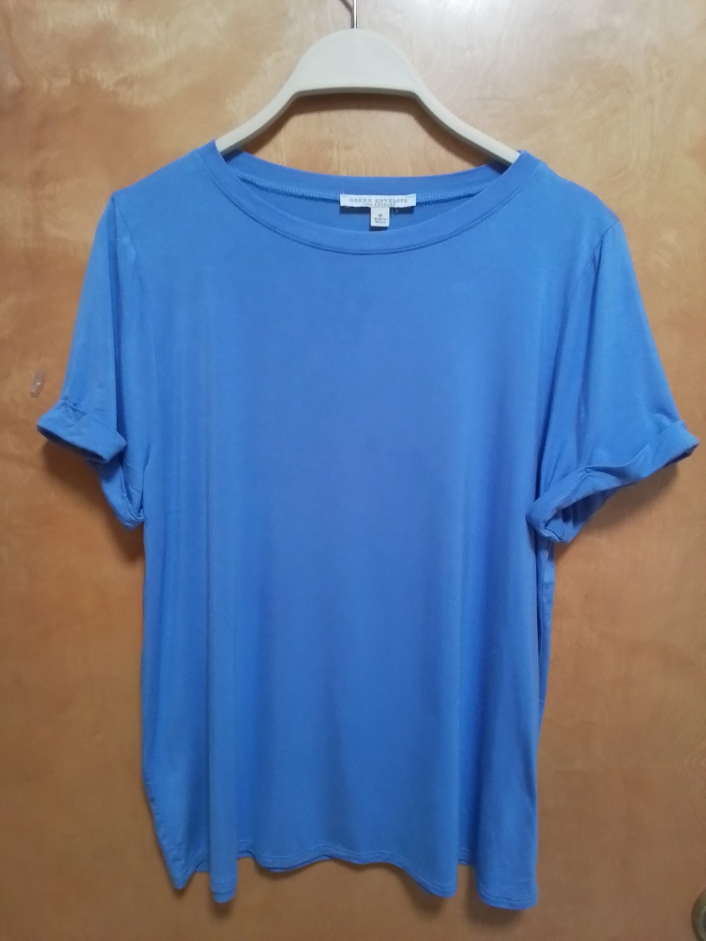 Green Envelope Blue Short-Sleeve Tee